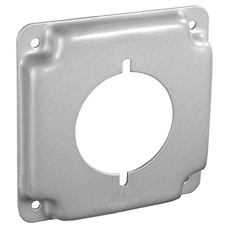 Southwire Square 1/2 Raised 30-50 Amp 2.141 Surface Cover, 4 G1934